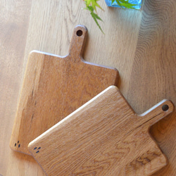 【数量追加】フラットなカッティングボード(Sサイズ)cutting board -フラット- 0018’ 楢 (オーク) 5枚目の画像