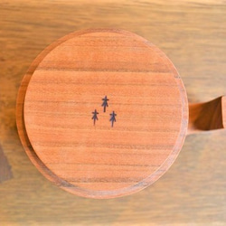 【 ◎ 予約販売】たっぷり入る 木製マグカップ　wooden mag　山桜　0049 3枚目の画像