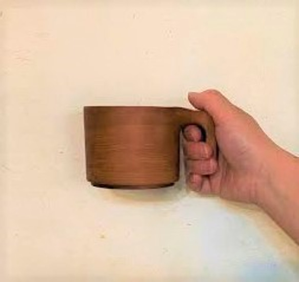 【☆人気シリーズ・プレゼントにも】たっぷり入る 木製マグカップ　wooden mag　ニヤトー 0049 5枚目の画像
