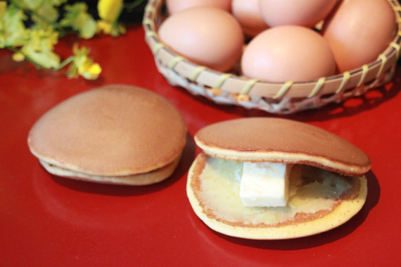 チンして食べてね！温どら　あんバター・おさつバター10個入 4枚目の画像