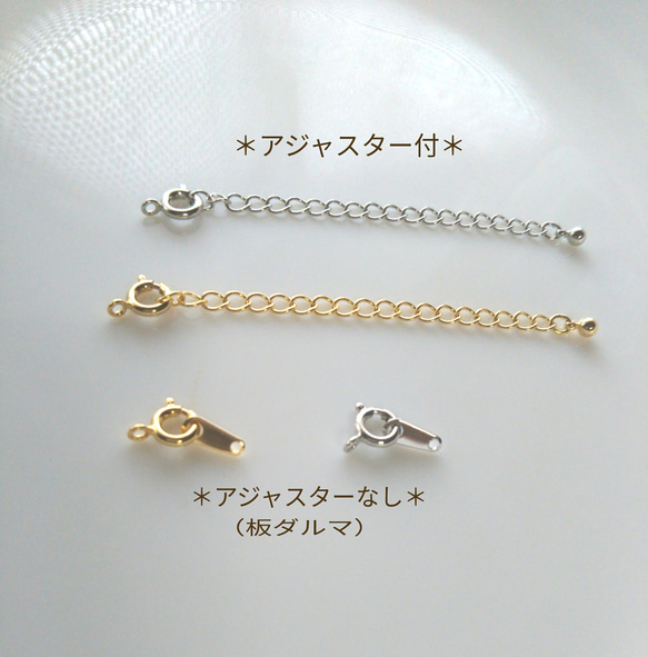 SWAROVSKIひと粒ネックレスG＊トパーズ 4枚目の画像