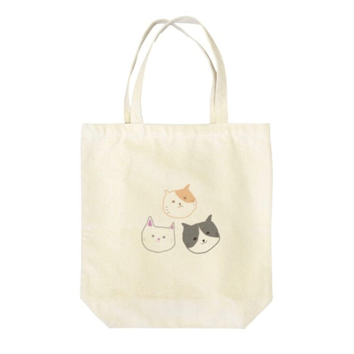 ハンドメイド 3roomsバッグM こねこ図鑑