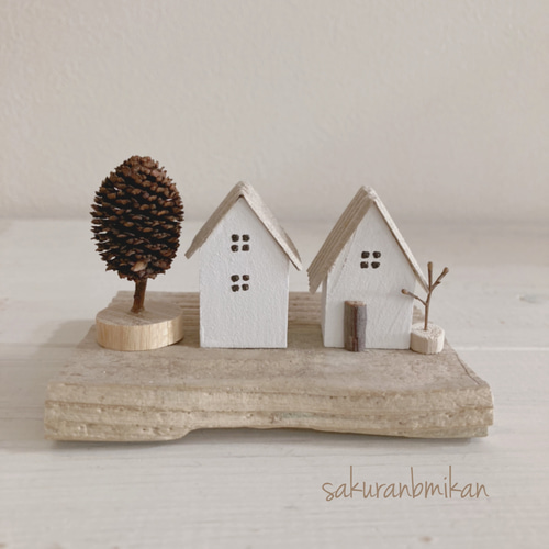ミニチュアハウスno.3 その他インテリア雑貨 sakuranbmikan 通販