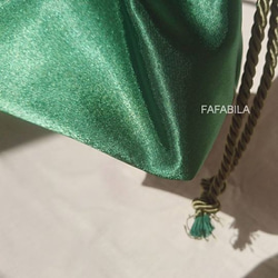 [ FAFABILA ] 絲綢綁帶包 第2張的照片