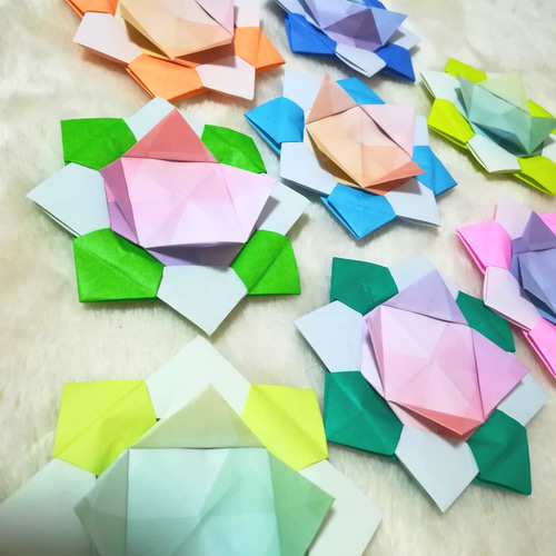 オーダーページ】折り紙メダルごま