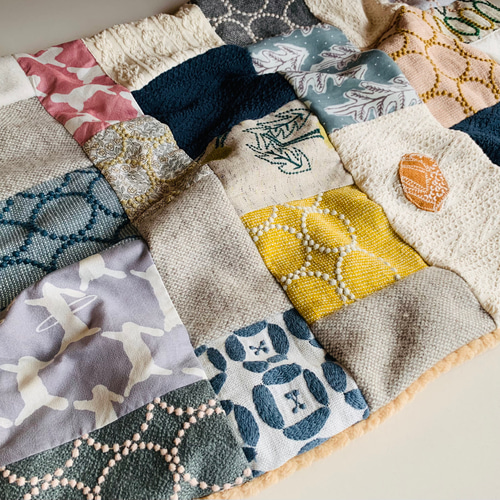 run run run Cotton Linen Blanket - minä perhonen