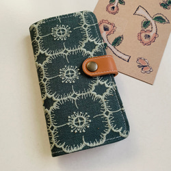 ミナペルホネン ＊ anemone ＊ ハンドメイド ミドルウォレット mina perhonen - 7/25まで！！ ミナペルホネン カドルバッグ