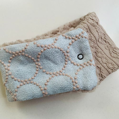 ミナペルホネン　タンバリン　ネックウォーマー　キッズ ミナペルホネン◎コドモのネックウォーマー タンバリン 親子コーデ