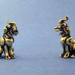 Miniオブジェ　「狛犬（吽形）」 2枚目の画像