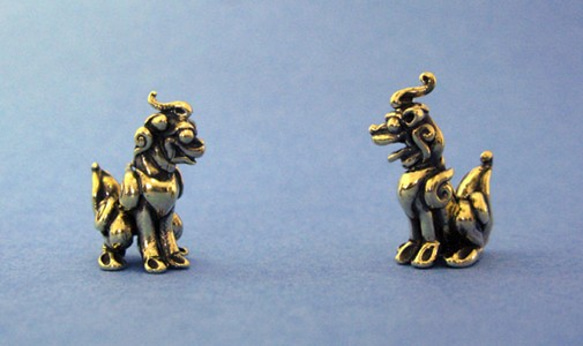 Miniオブジェ　「狛犬（阿形）」 4枚目の画像