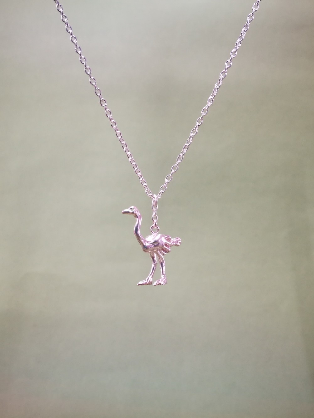 ネックレス「savanna ダチョウ」