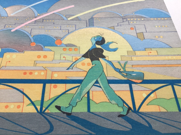 NIGHT WALK IN THE CITY GENIE