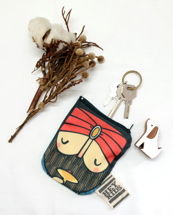 Heykids - Coin purse, zipper pouch, and key pouch 3枚目の画像