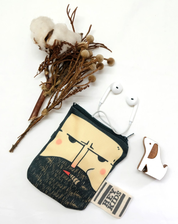 Heykids - Coin purse, zipper pouch, and key pouch 1枚目の画像