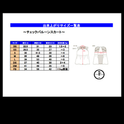 ペット服・犬服・ドッグウェアー　チェックバルーンスカート※クリスマス 8枚目の画像