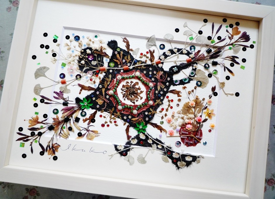 01 アンティーク(押し花アート） その他アート ikuko 通販