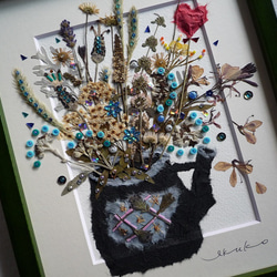 29花摘みE（押し花アート） 切り絵 ikuko 通販 265906｜Creema(クリーマ)