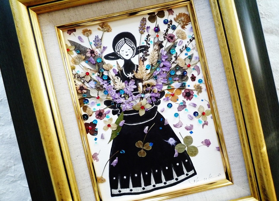 楽天市場】アートパネル Petit Canvas Art Lily flower