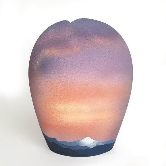 【陶器】光彩器ー彩雲富士ー 4枚目の画像