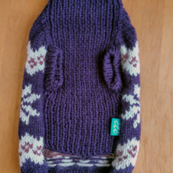 愛犬の手編みセーター 2枚目の画像