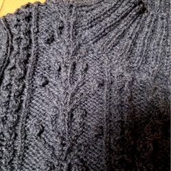 手編み　セーター 3枚目の画像