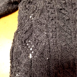 手編み　セーター 4枚目の画像