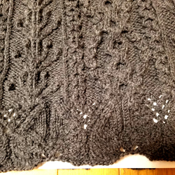 手編み　セーター 5枚目の画像