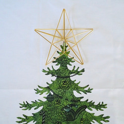 クリスマス限定商品 ✩︎ 壁掛けタイプの真鍮ヒンメリ ✩︎ 2枚目の画像