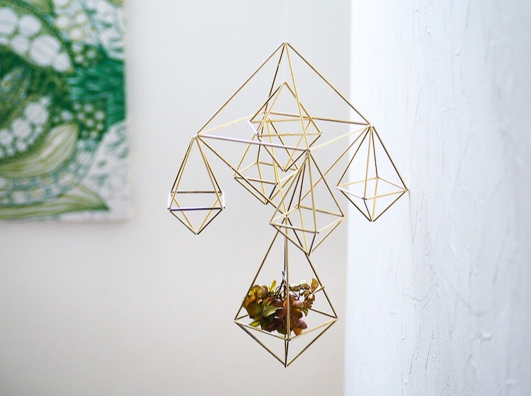 真鍮ヒンメリ◻︎セミオーダー 選べる紫陽花カラー◻︎北欧インテリア 4,686円