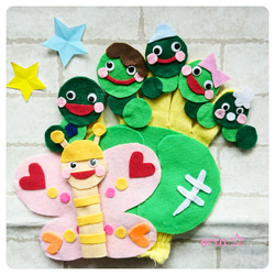 くいしんぼおばけ♪手袋シアターエプロンシアター保育士幼稚園保育所