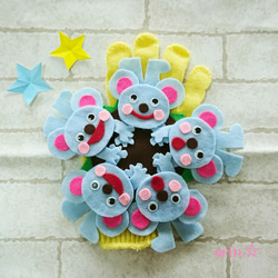 1ぴきののねずみ☆手袋シアター☆エプロンシアター知育玩具保育園保育