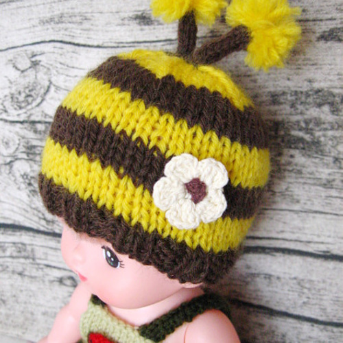 メルちゃんサイズ 帽子 ミツバチ その他人形 Carpediem 通販 4540827