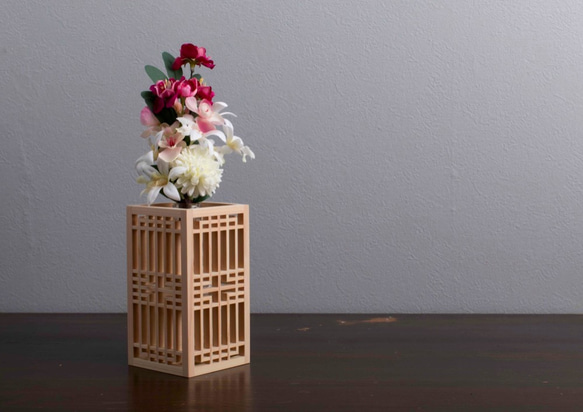 花瓶蓋禮物盒久美子內飾 第1張的照片