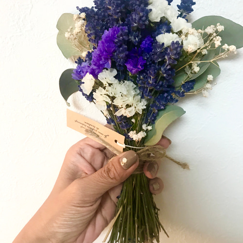 ラベンダー⋆︎*ユーカリスワッグ⑅︎１ 特集掲載】Lavender and eucalyptusラベンダーとユーカリのスワッグ