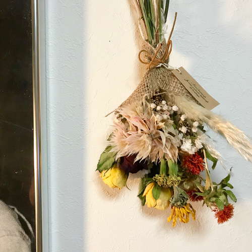 ❇️セルリア ブラッシング❣️ドライフラワー セルリア”ブラッシングブライド” 4本 ドライフラワー Deuxieme