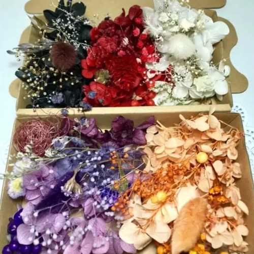 全9色4BOX ハーバリウム 花材セットお得‼︎ その他素材 