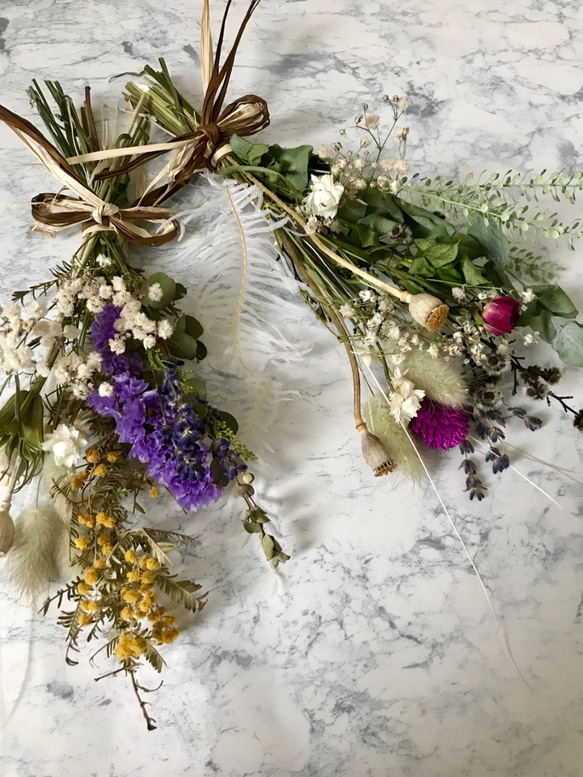 お楽しみセット＊ドライフラワー花材＊スワッグ ドライフラワー