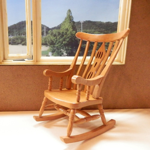 ミニチュア ロッキングチェアー その他置物 Rocks work 通販