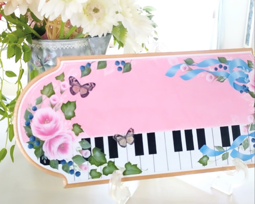 pianeko様専用 ピアノ鍵盤デザイン ウェルカムボード pianeko ピアノ