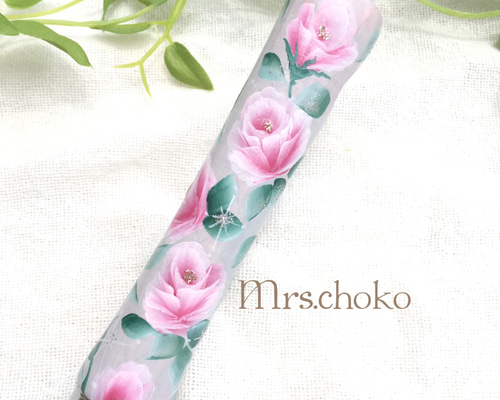 ガーデン雑貨。薔薇。トールペイント 。 ◇ガーデニング好きのあなたに◇＊薔薇たっぷりのスコップ