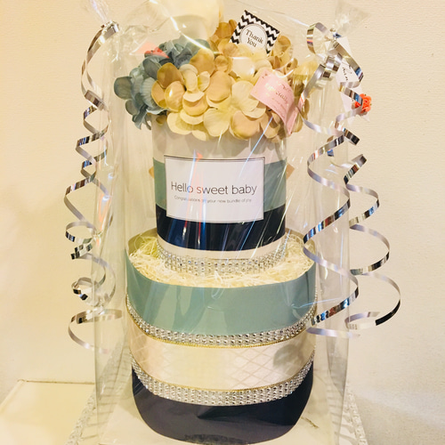 おむつケーキ パンパースSサイズ 雑貨・その他 HUCCII 通販 6037238