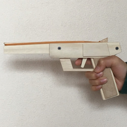 木製 ゴム銃 10連発 お買い得品 JJ-03 4枚目の画像