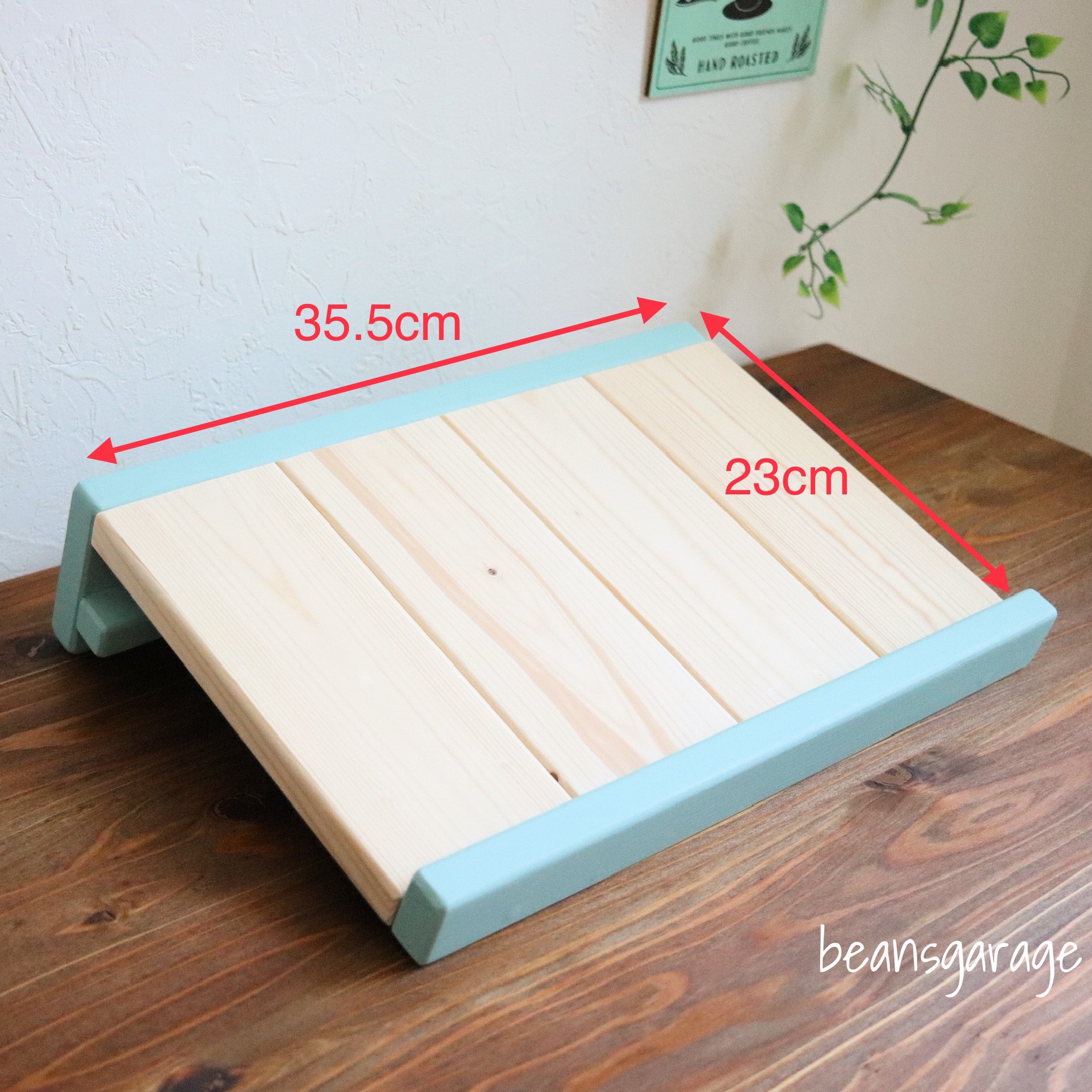 パソコンスタンドになるスマホスタンド 選べる8色 無垢材 タブレットスタンド ブックシェルフ 本棚 写真立て