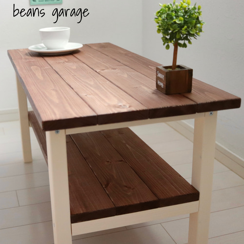 ナラ　無垢材　ローテーブル　センターテーブル　カフェテーブル　ハンドメイド テーブル 100 ローテーブル センターテーブル オーク おしゃれ 無垢材