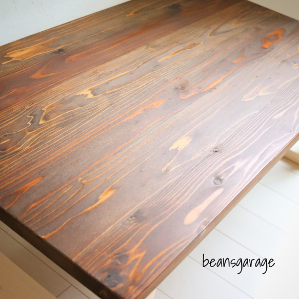 ローテーブル 90×50 国産杉  無垢テーブル コーヒーテーブル カフェテーブル テレビボード 6枚目の画像