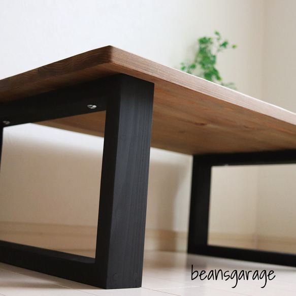 国産杉 90×50 無垢材 ローテーブル カフェスタイル コーヒーテーブル リビングテーブル 7枚目の画像