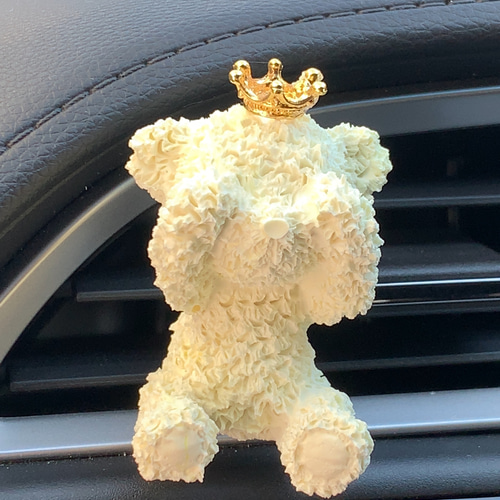 アロマストーンテディベア車専用 ディフューザー・アロマポット さくら