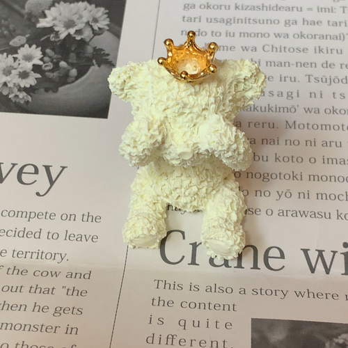 アロマストーンテディベア車専用 ディフューザー・アロマポット さくら