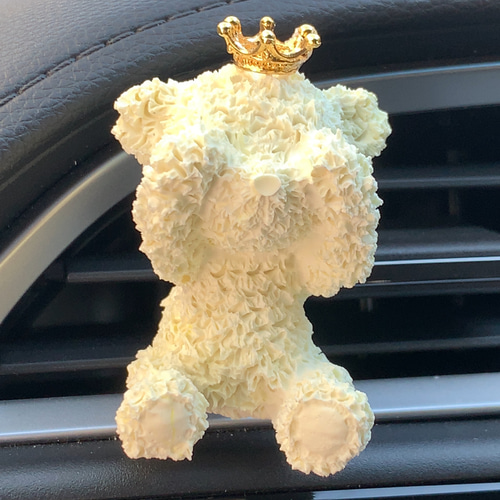 アロマストーンテディベア車専用 ディフューザー・アロマポット さくら