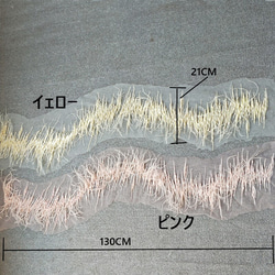 130CM 羽パール レース　チュールレース　ヴィンテージ バロック2色 3枚目の画像